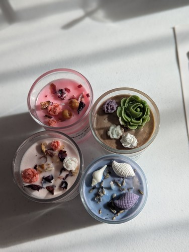 Handmade soy wax candle - soy,
