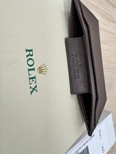 Rolex Leather Card Holder