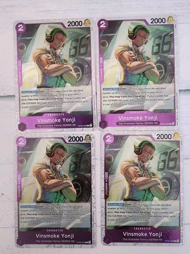 Vinsmoke yonji op06 - (x4), op06-066