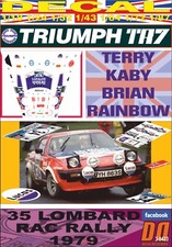 DECAL TRIUMPH  TR7 V8 TERRY