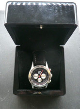 WRIST WATCH -Gents "Mercedes Benz" Chronograph Wrist Watch With Box And Papers