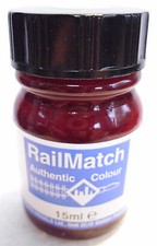 RailMatch 610 - LMS Crimson Lake Enamel New 15ml Jar Tracked 48 Post