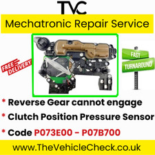 Mercedes 9G-Tronic TCM TCU P073E00 P07B700 Repair Service