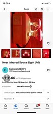 Near infared sauna light unit - light,