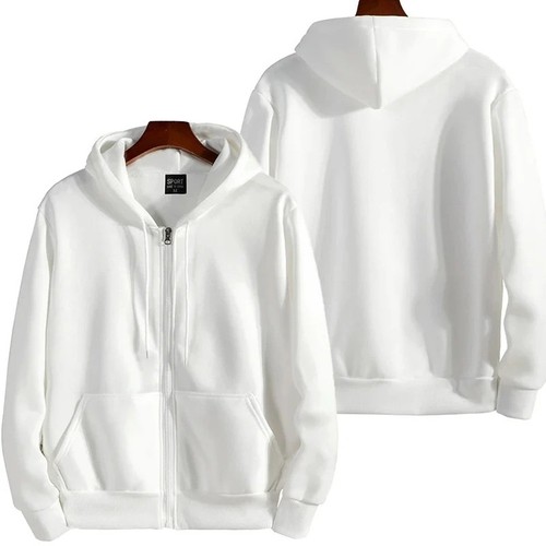 Men zip hoodie long - men's,