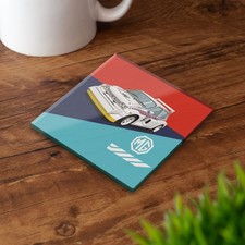 MG Metro 6R4 Glass Coaster Set