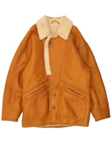 Vintage mens shearling - mens, jacket