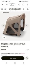Bugaboo Fox Breezy Sun Canopy