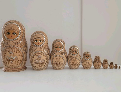 Vintage matryoshka russian - matryoshka,