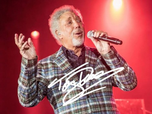 Tom jones signed - tom, 6x4
