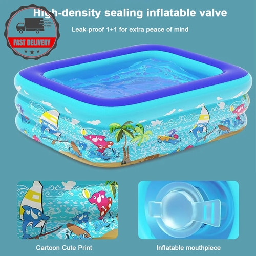 Inflatable swimming pool large - inflatable,