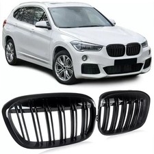 Pair DUAL SLAT KIDNEY GRILLE