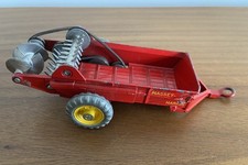 Dinky 321 Massey Harris Manure Spreader Trailer - Good Vintage Original. Working