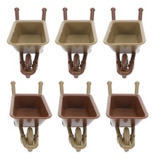 3 PCS Wheelbarrow Mini Plastic
