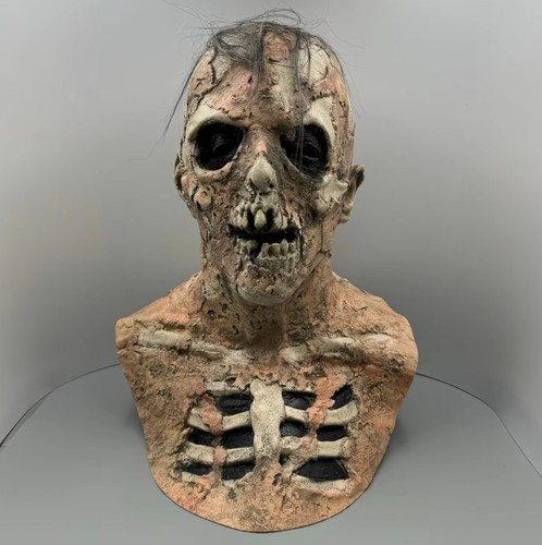 Horror zombie latex mask scary - latex,
