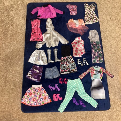 Barbie doll clothes - doll, mainly