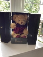 Harrods Limited Edition Teddy Bear 1996 Complete With Original Box