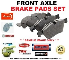 Front axle brake pads for - axle,