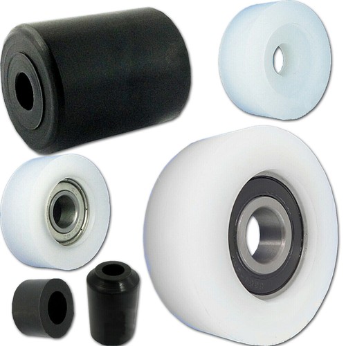 Plastic roller made - , of