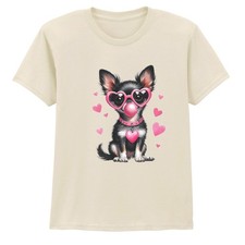 Chihuahua Dog Bubblegum Heart