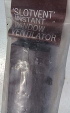 SLOTVENT BROWN PLASTIC Instant Window Ventilation Packaged Unused