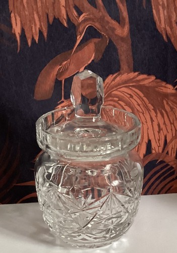 Vintage crystal cut glass - crystal,