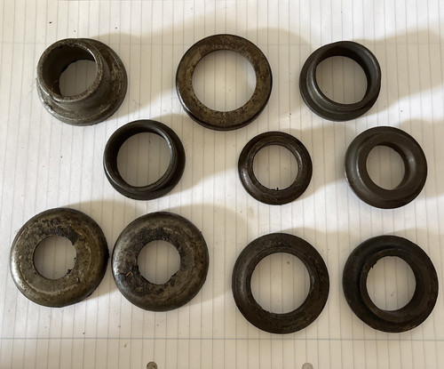 Vintage steering head stem - head,