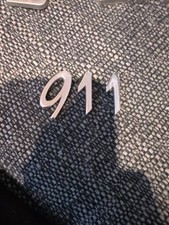 Genuine Porsche 911 Rear Badge