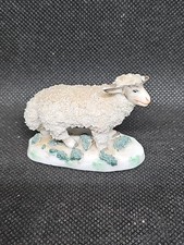 A Rare Capodimonte Porcelain Sheep