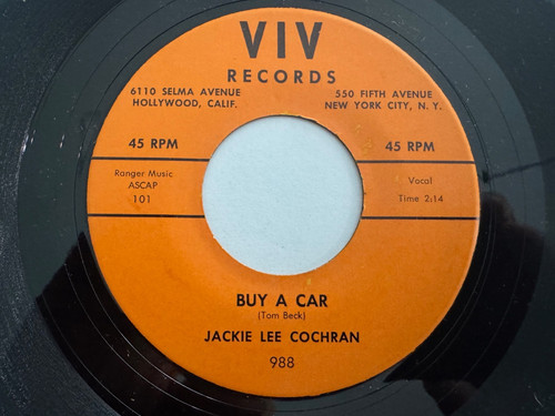 Rockabilly jackie lee - 45,