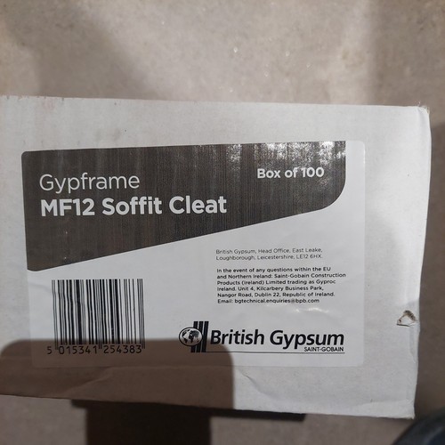 British gypsum gypframe mf12 - british,