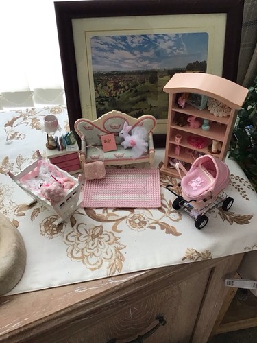 Pink baby nursery set - baby,