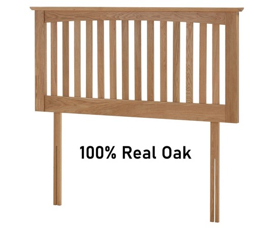 Solid real oak - real, headboard
