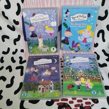 Ben & Holly's Magical Kingdom Bundle X 4 DVDs Over 40 Episodes Good Condition 