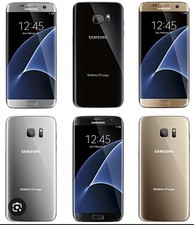Samsung S7 Edge A grade gray black and light gold colour