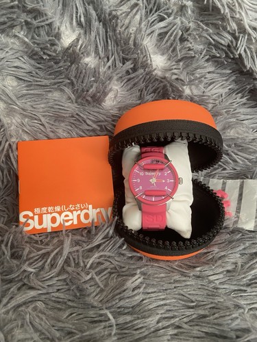 Superdry scuba pink watch - superdry,