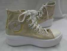 Converse All Star Womans Beige  laced Trainers size UK 5  (KST)