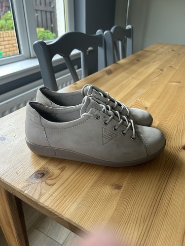 Ecco taupe beige - taupe, suede