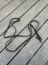 Brown Plain Slim Leather Reins