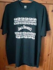 Jack Daniels Christmas Themed T-Shirt Black Size XL Brand New