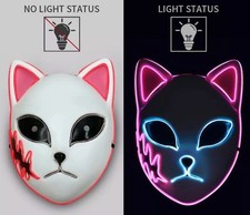 2xPink Demon Slayer Masks