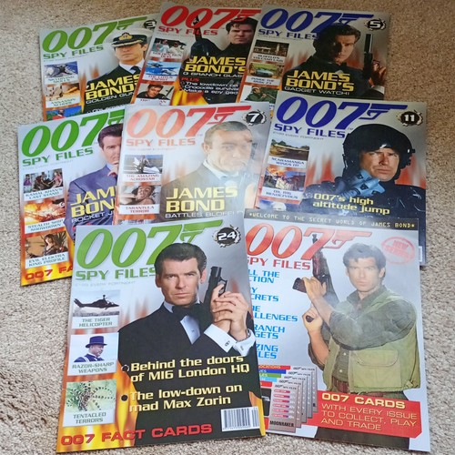 007 spy files magazine bundle - 007,
