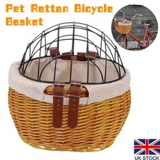 Pet Bicycle Carrier Basket Cat