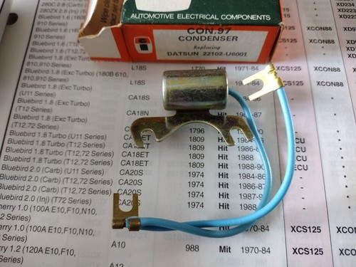 Ignition condenser fits - condenser,