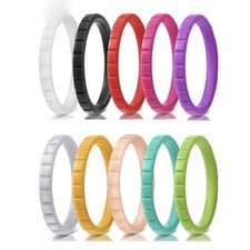 Ladies Silicone Ring Band