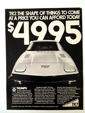 1976 Triumph TR7 Print Ad