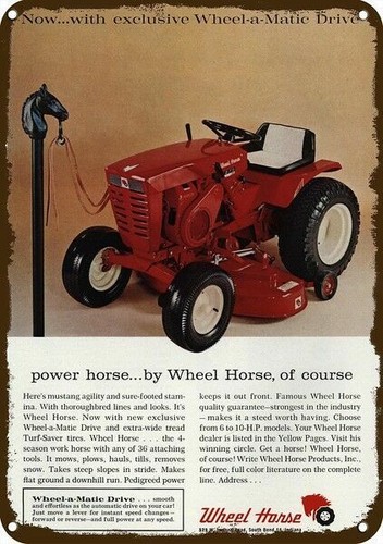 1965 wheel horse 875 - 1965,