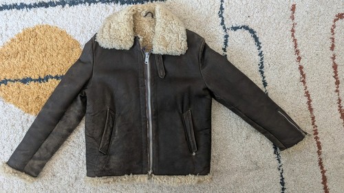Sheepskin shearling flight - shearling,