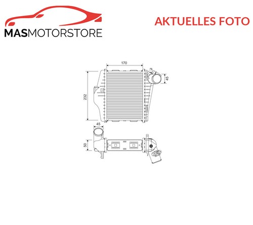 Intercooler radiator charge - radiator,