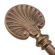 Decorative BRASS Antique Cabinet Key c.1920's-1930's 2⅝" - Vintage Key - ref.k36